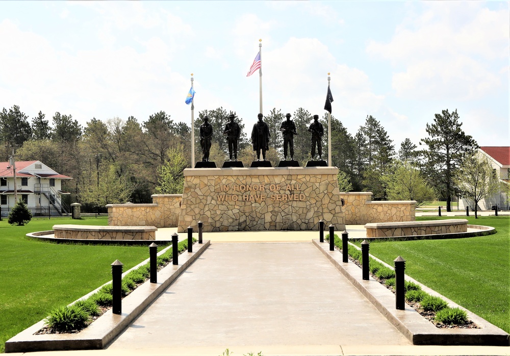 Fort McCoy's Veterans Memorial Plaza