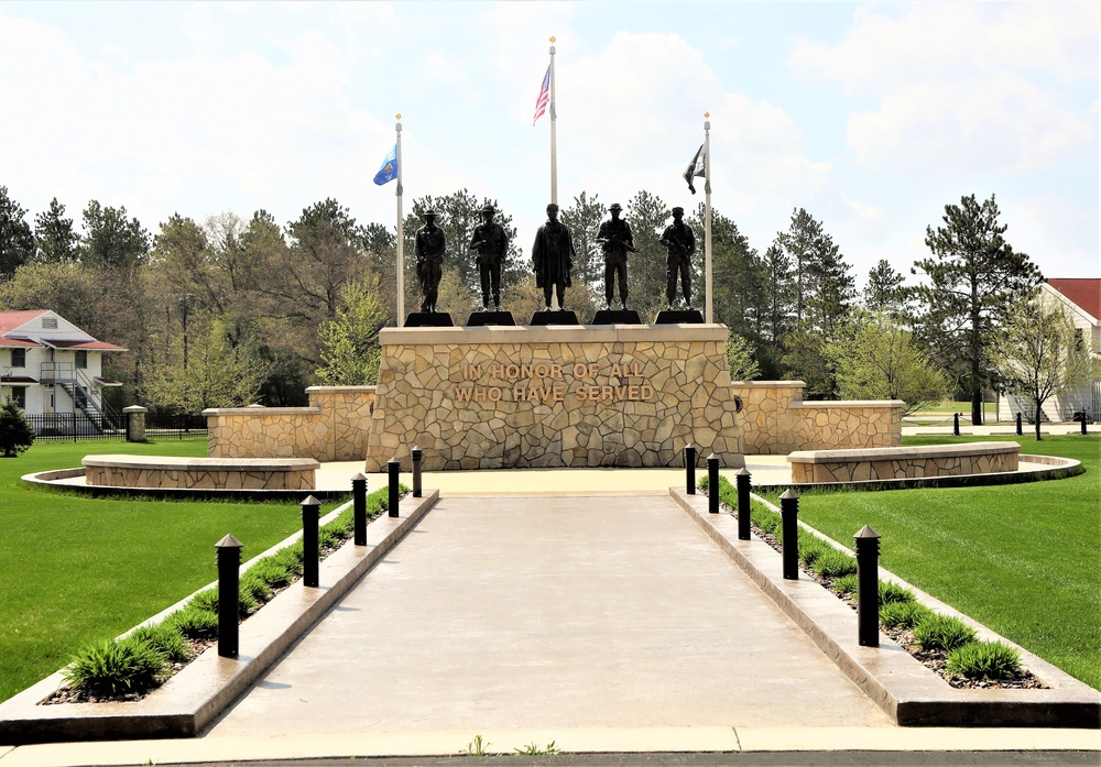 Fort McCoy's Veterans Memorial Plaza