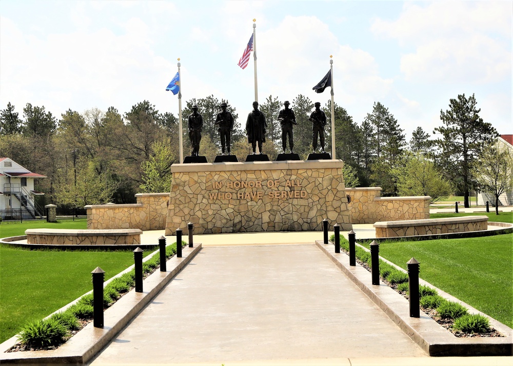 Fort McCoy's Veterans Memorial Plaza