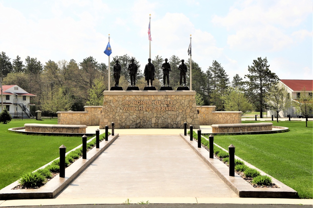 Fort McCoy's Veterans Memorial Plaza