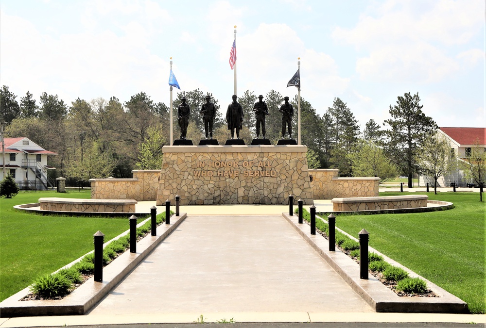 Fort McCoy's Veterans Memorial Plaza