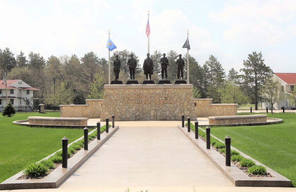 Fort McCoy's Veterans Memorial Plaza