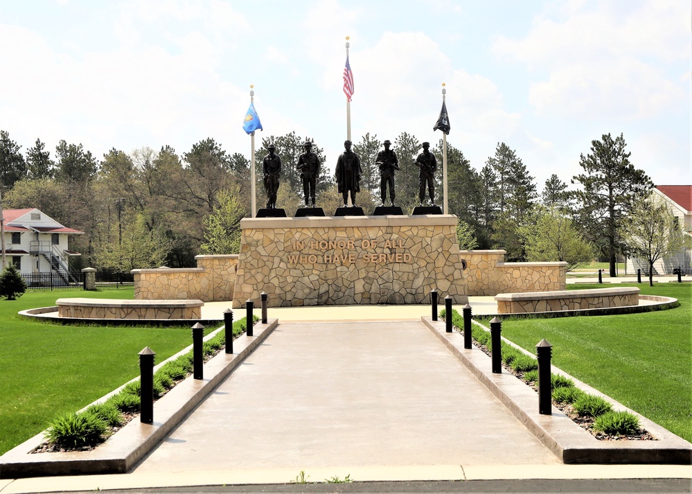 Fort McCoy's Veterans Memorial Plaza