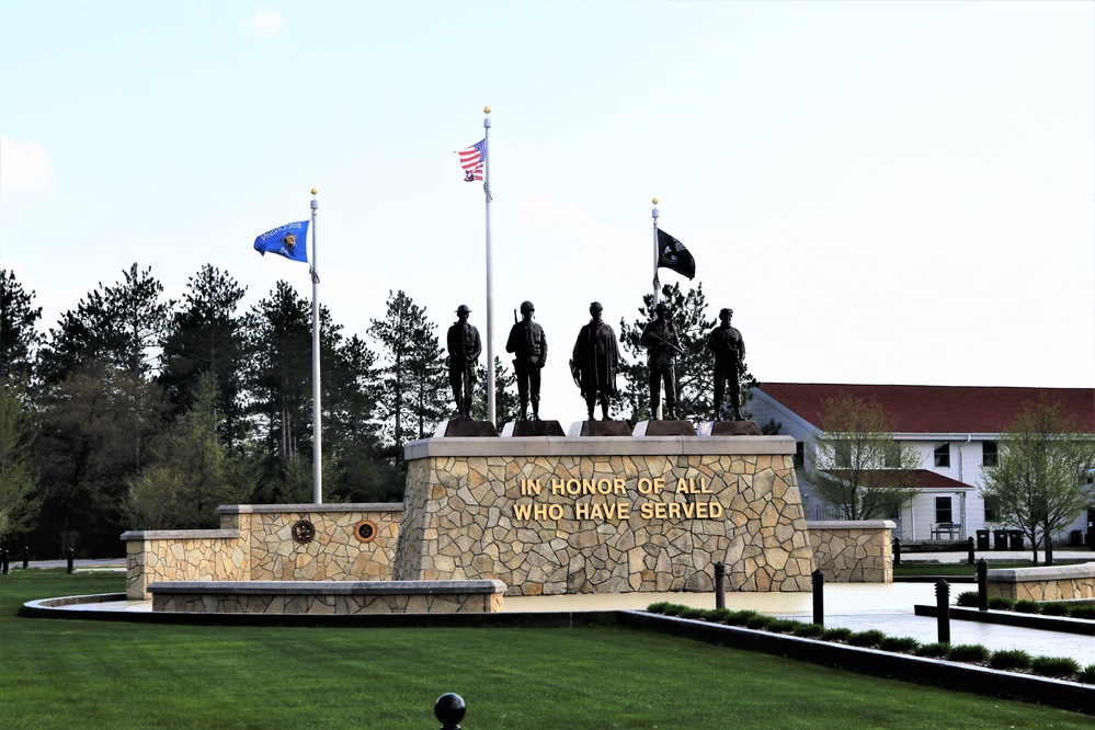 Fort McCoy's Veterans Memorial Plaza