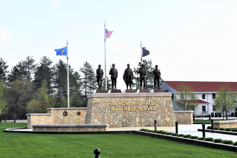 Fort McCoy's Veterans Memorial Plaza