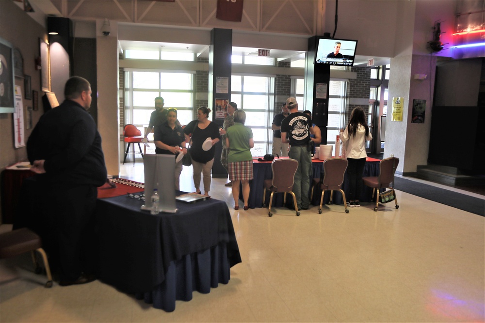 Military Appreciation Lunch provided at McCoy's Community Center at Fort McCoy