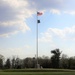 American Flag and Fort McCoy
