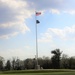 American Flag and Fort McCoy
