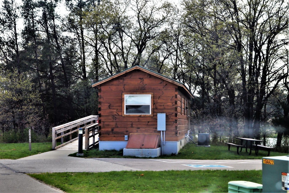 Cabins at Fort McCoy's Pine View Campground