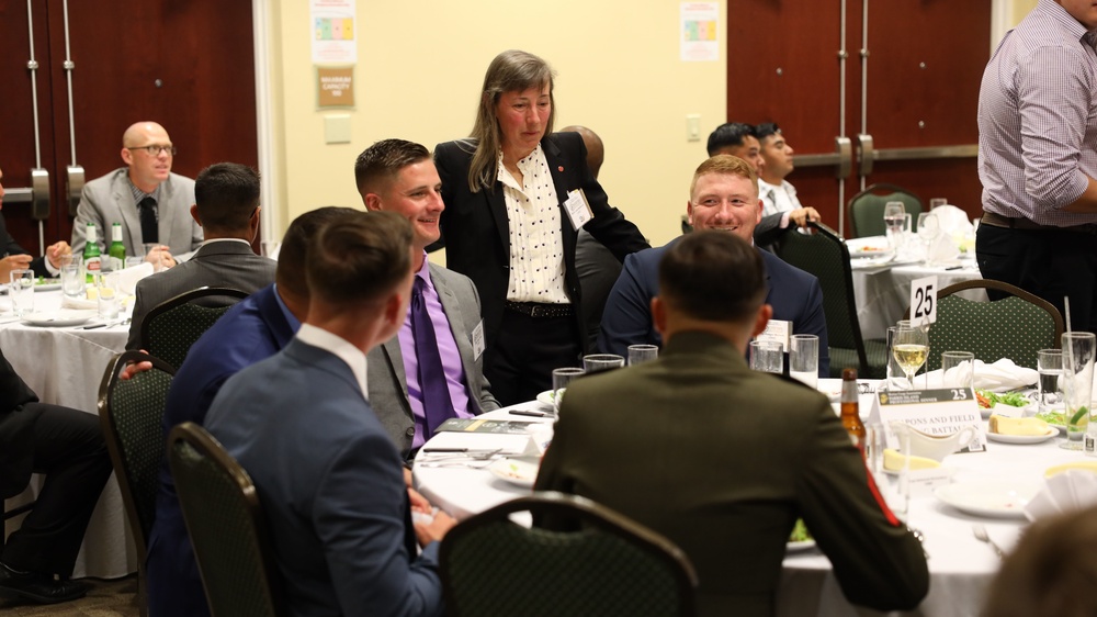 Marine Corps Association hosts Dinner for MCRDPI and MCAS Beaufort