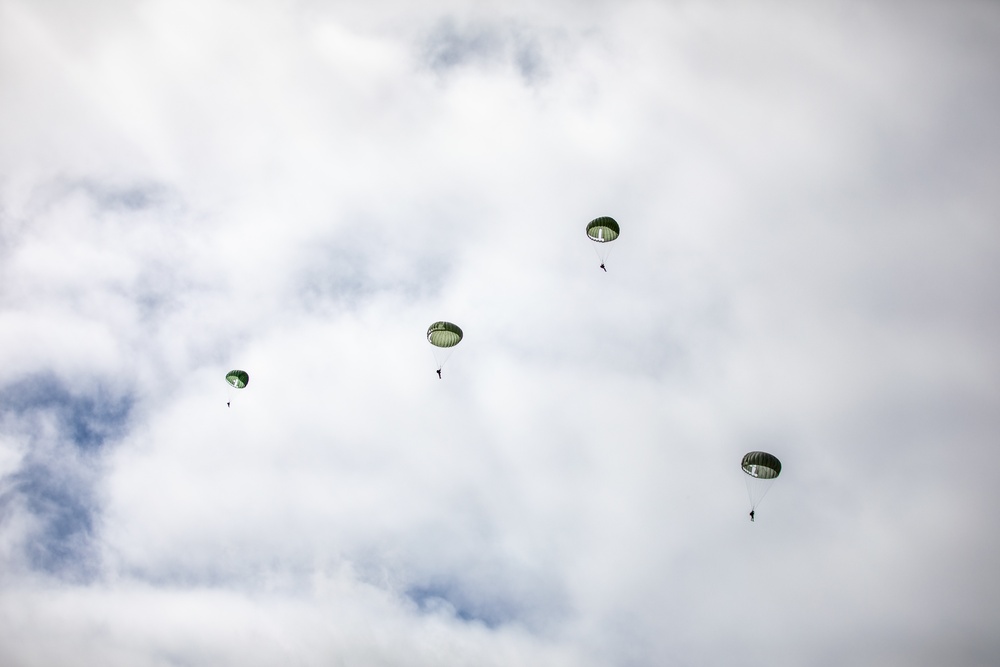 Liberty Jump Team and 82nd Jump into Normandy