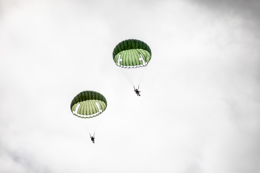 Liberty Jump Team and 82nd Jump into Normandy