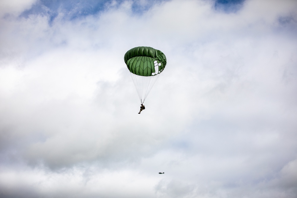 Liberty Jump Team and 82nd Jump into Normandy