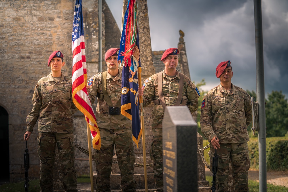 10th AAMDC Commanding General honors community and fallen paratroopers on 78th D-Day anniversary