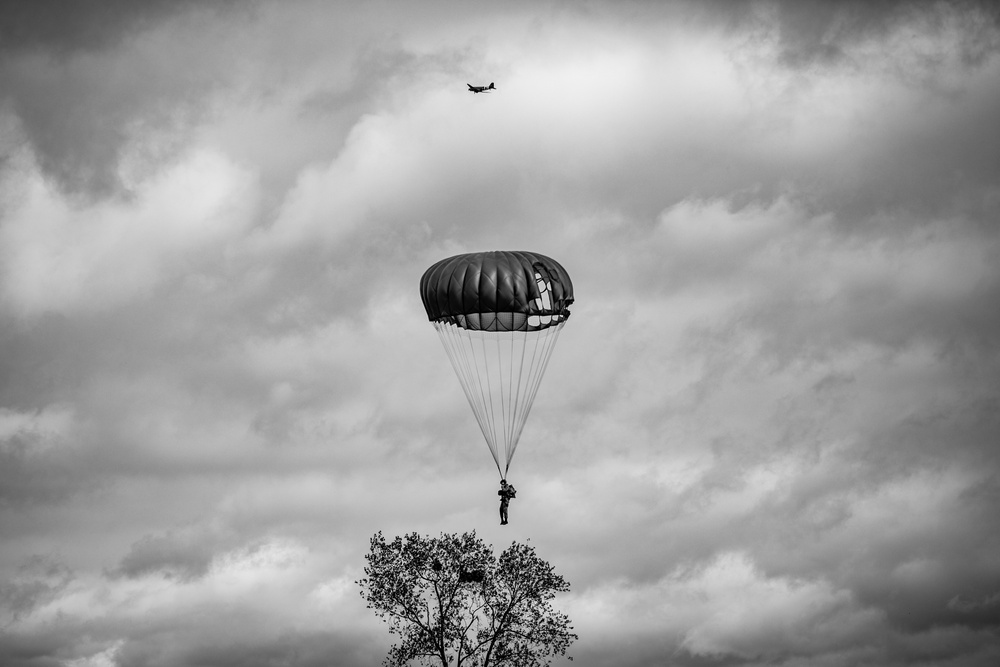 Liberty Jump Team and 82nd Jump into Normandy