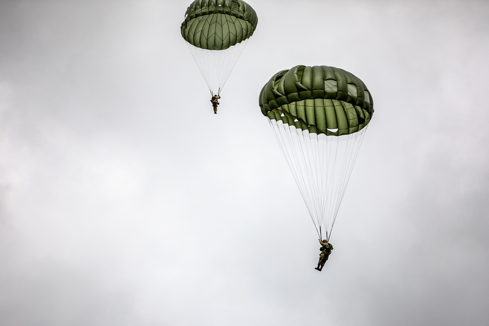 Liberty Jump Team and 82nd Jump into Normandy