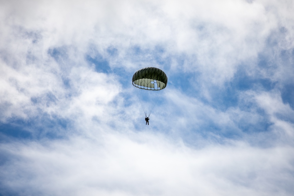 Liberty Jump Team and 82nd Jump into Normandy