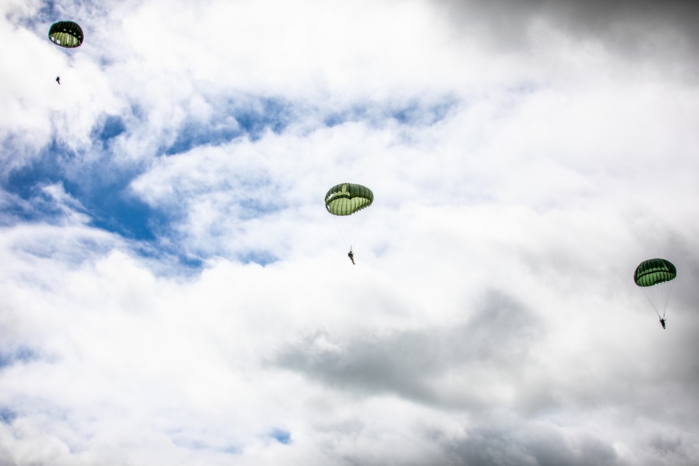 Liberty Jump Team and 82nd Jump into Normandy