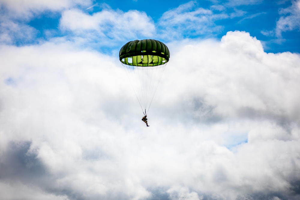 Liberty Jump Team and 82nd Jump into Normandy