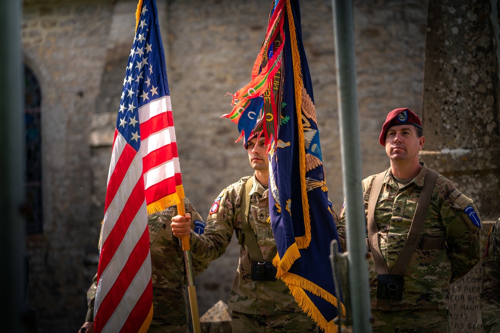 10th AAMDC Commanding General honors community and fallen paratroopers on 78th D-Day anniversary