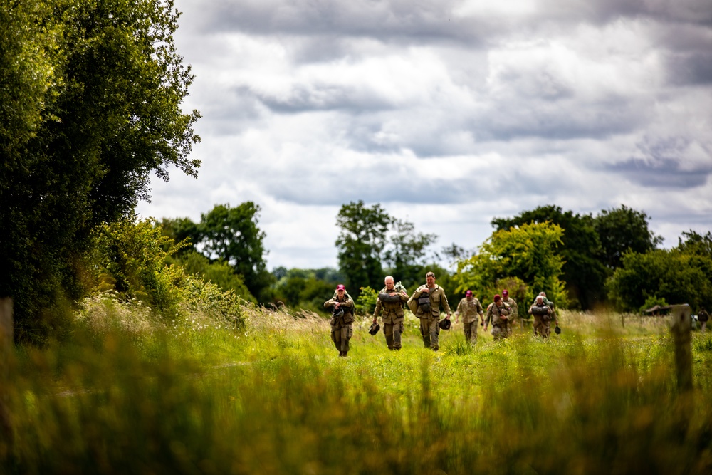 Liberty Jump Team and 82nd Jump into Normandy