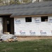 Construction of new comfort station at Fort McCoy’s Pine View Campground