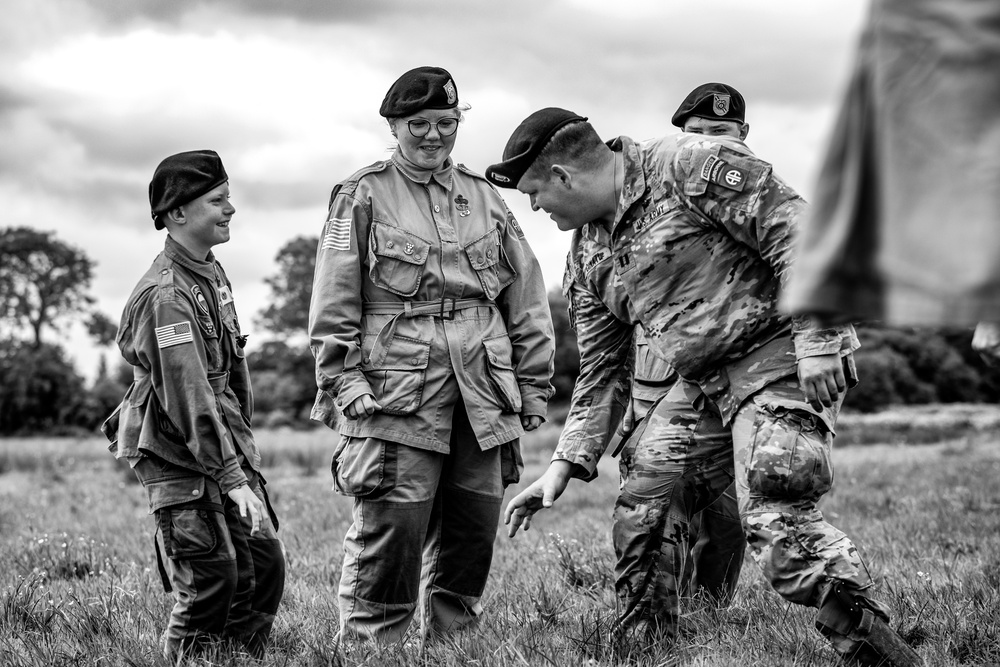 Liberty Jump Team and 82nd Jump into Normandy