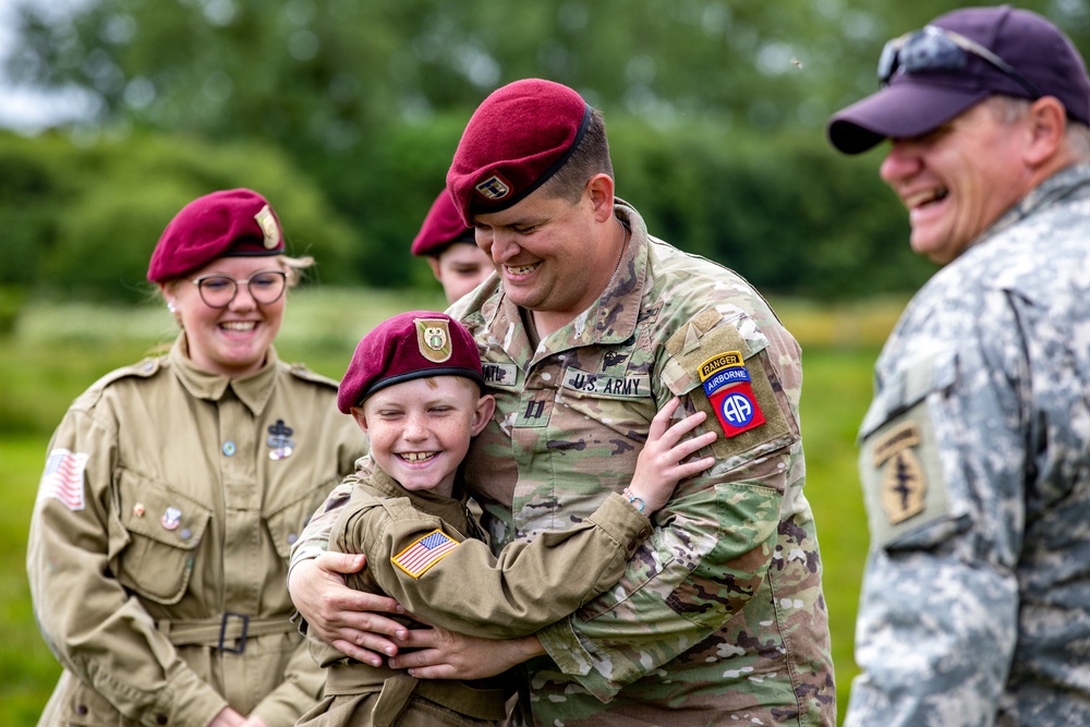 Liberty Jump Team and 82nd Jump into Normandy