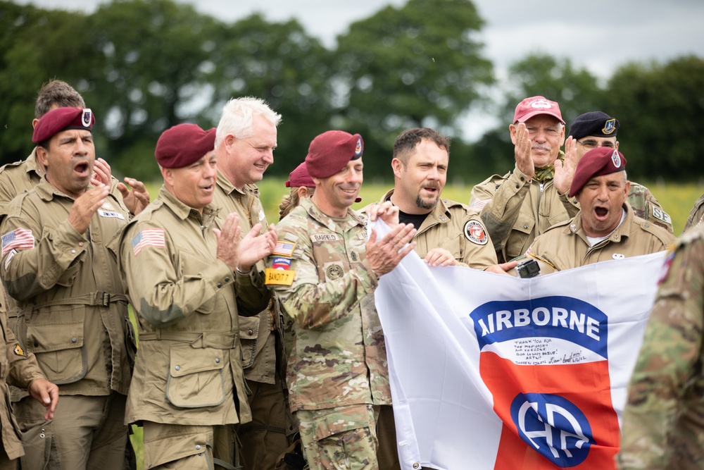 Liberty Jump Team and 82nd Jump into Normandy