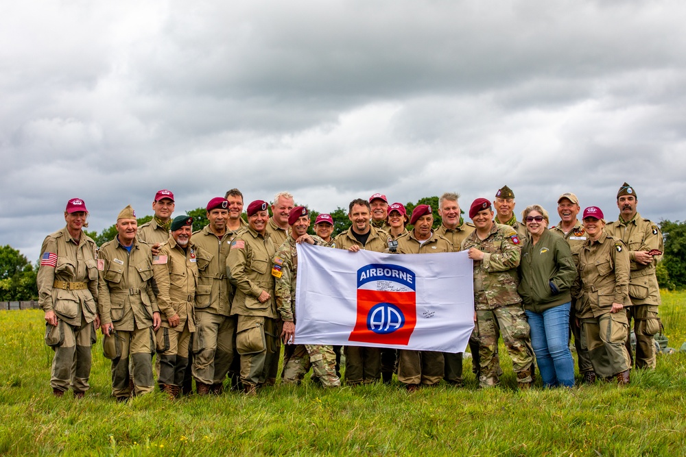 Liberty Jump Team and 82nd Jump into Normandy