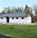 Construction of new comfort station at Fort McCoy’s Pine View Campground