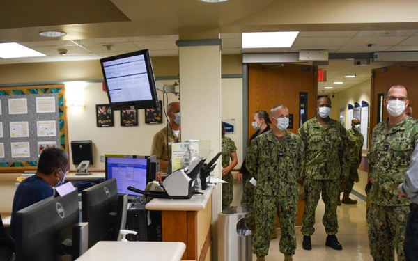 Deputy Commander of Naval Medical Forces Atlantic visits Naval Medical Center Camp Lejeune