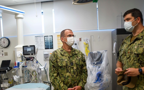 Deputy Commander of Naval Medical Forces Atlantic visits Naval Medical Center Camp Lejeune