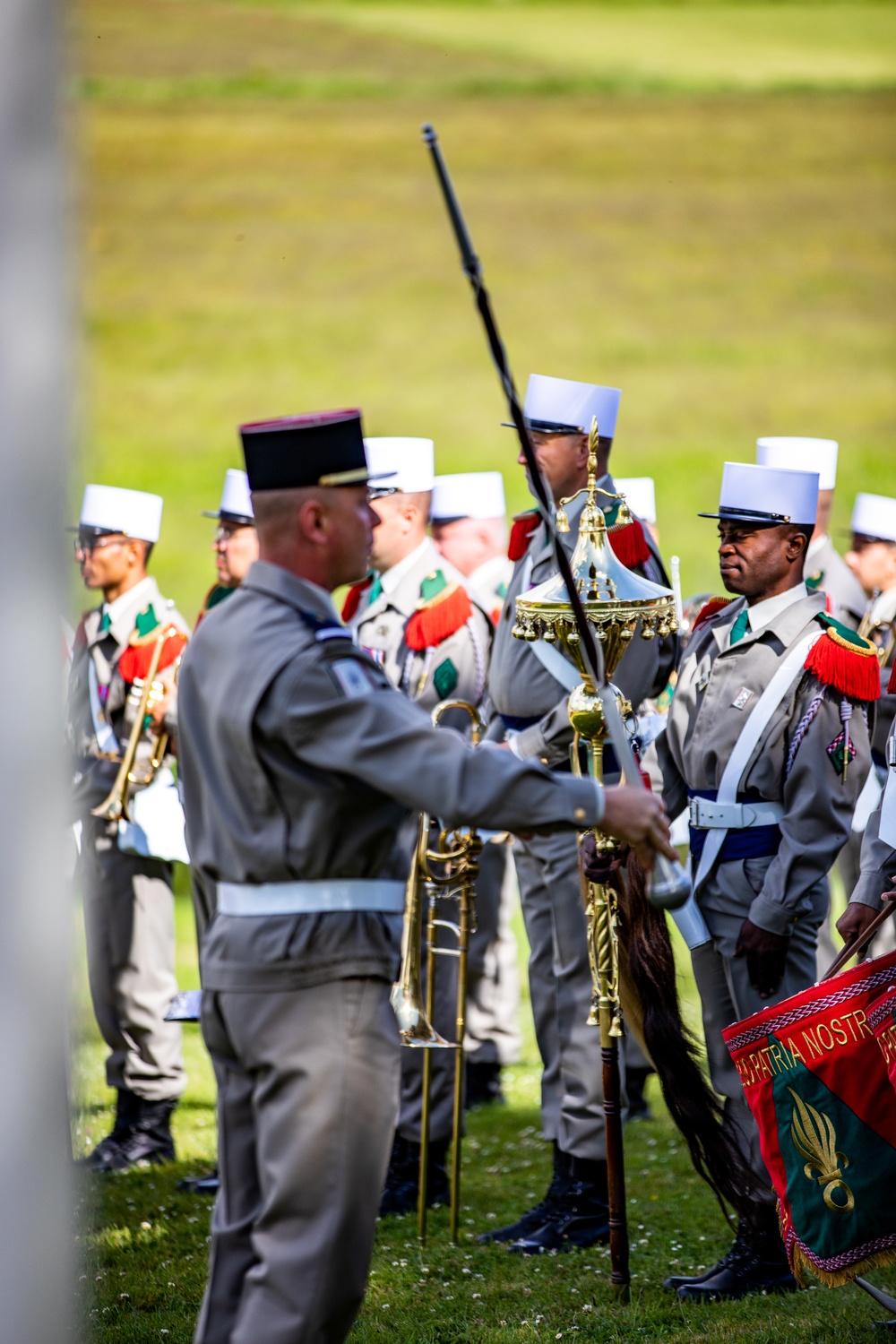 Airborne Memorial Ceremony at Iron Mike