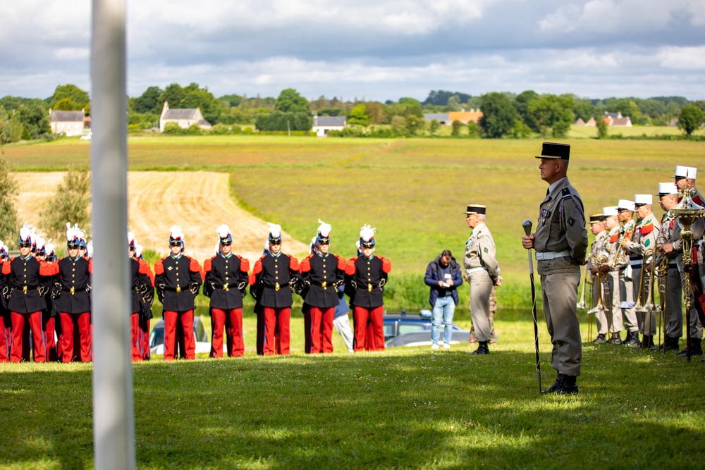 Airborne Memorial Ceremony at Iron Mike