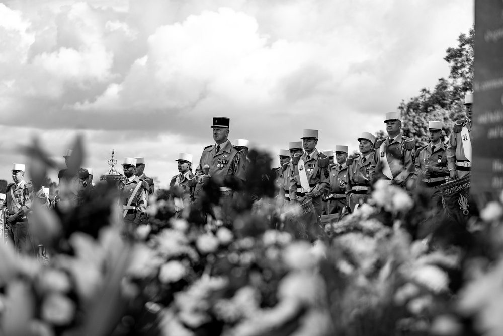 Airborne Memorial Ceremony at Iron Mike