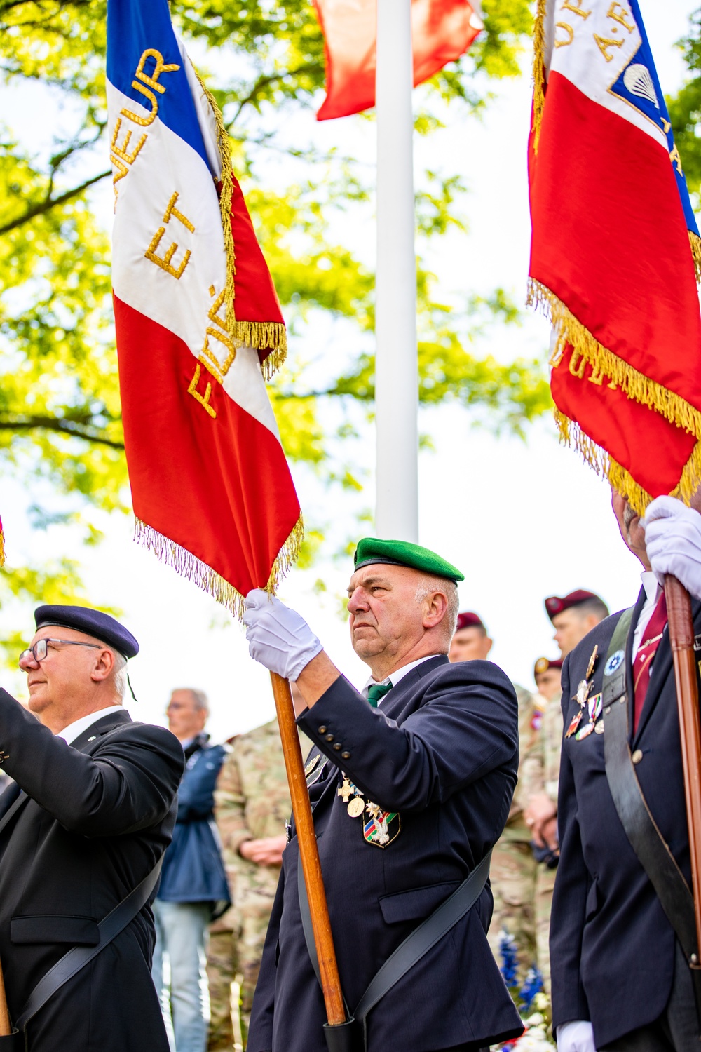 Airborne Memorial Ceremony at Iron Mike