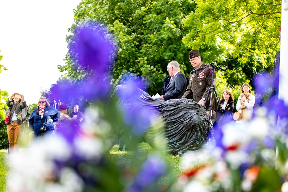 Airborne Memorial Ceremony at Iron Mike