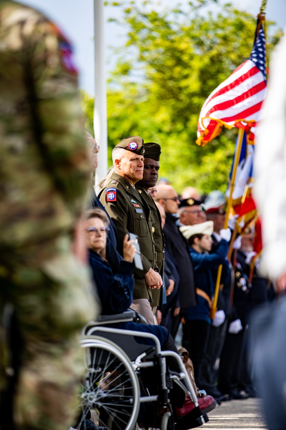 Airborne Memorial Ceremony at Iron Mike