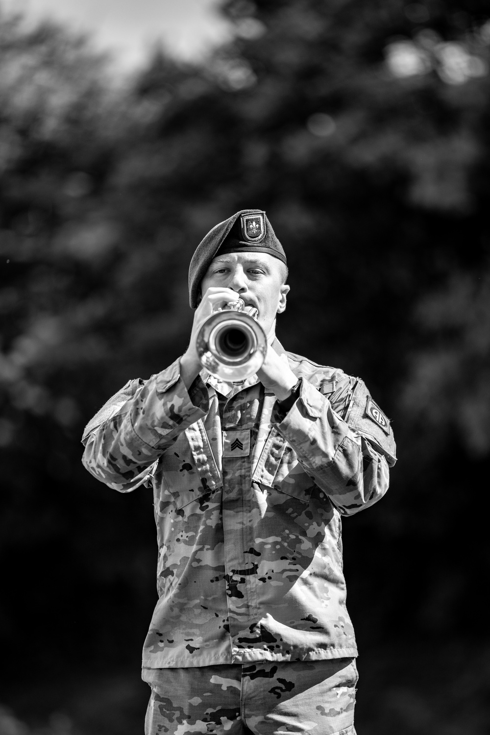 Airborne Memorial Ceremony at Iron Mike