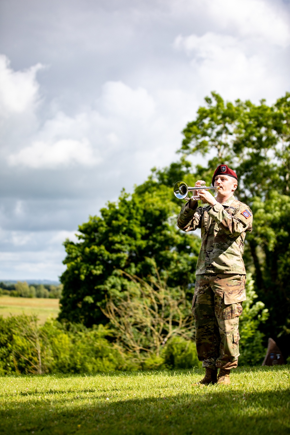 Airborne Memorial Ceremony at Iron Mike