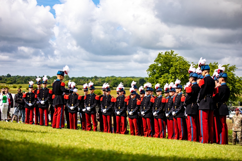 Airborne Memorial Ceremony at Iron Mike