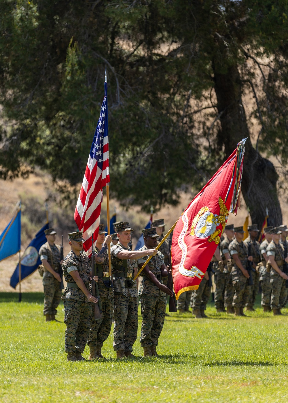 CLB-11 Change of Command Ceremony