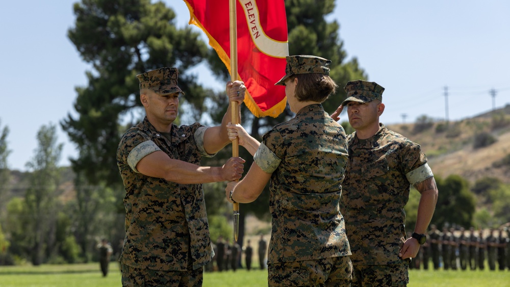 CLB-11 Change of Command Ceremony