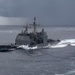 USS Leyte Gulf (CG 55) Sails Atlantic