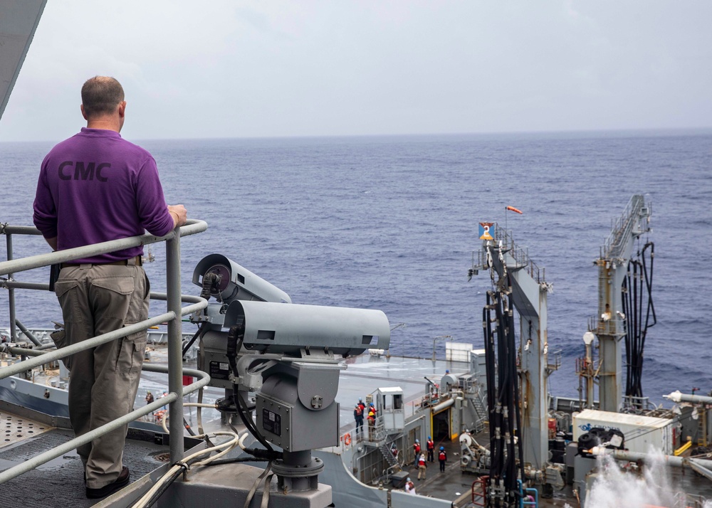 USS George H.W. Bush Conducts Underway Replenishment