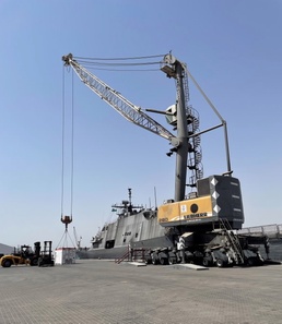 NAVSUP Fleet Logistics Center Bahrain Supports USS Sioux City First Port Visit to 5th Fleet AOR