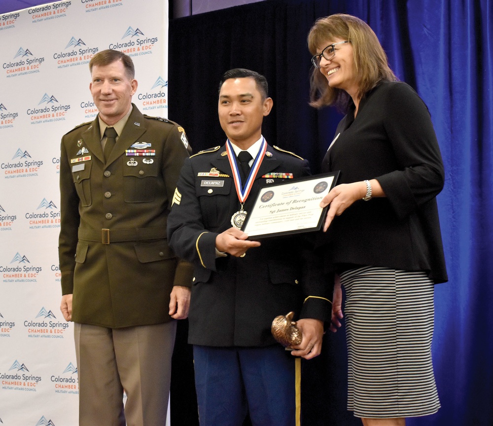 Luncheon honors enlisted members
