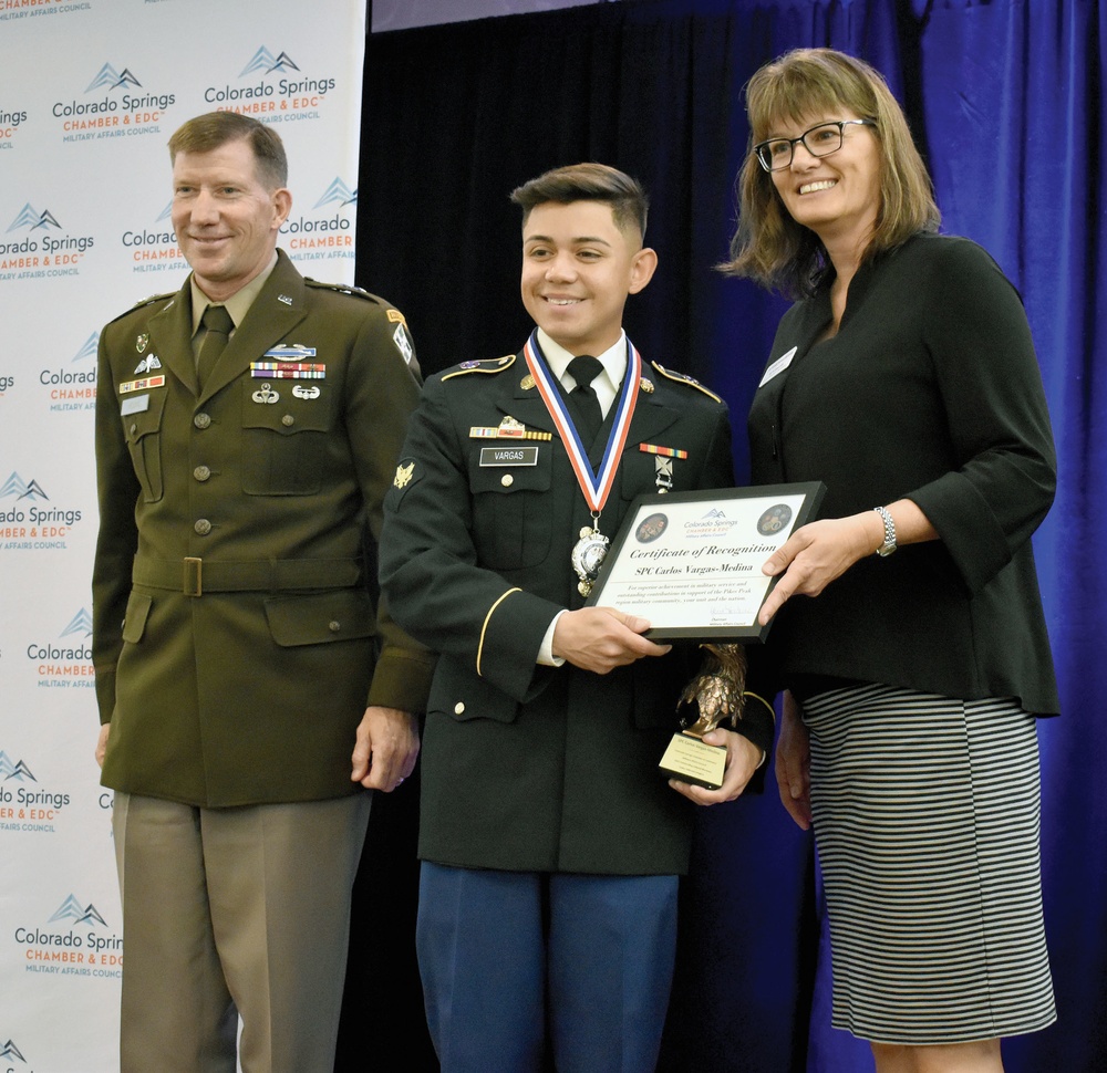Luncheon honors enlisted members