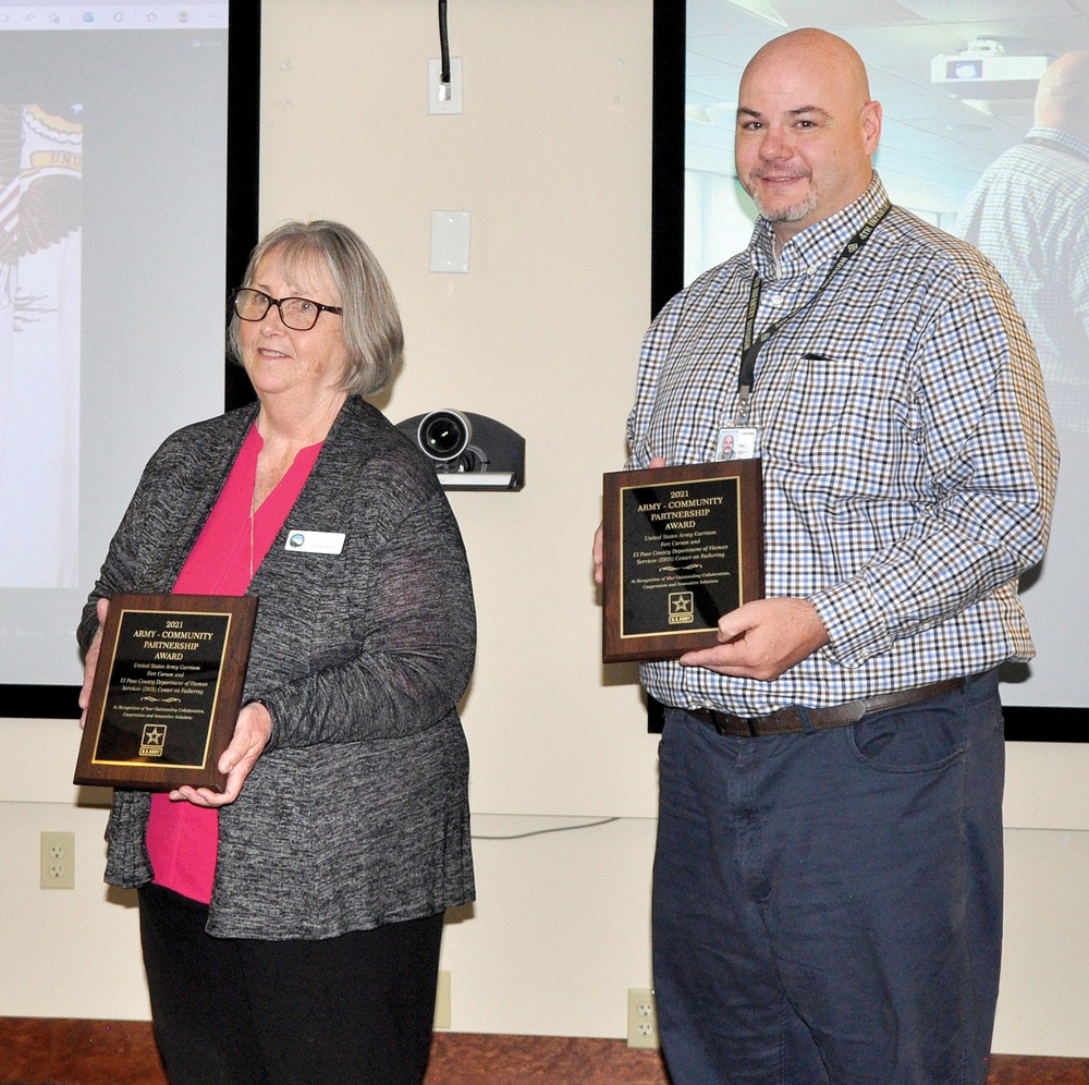 Carson, DHS win partnership award